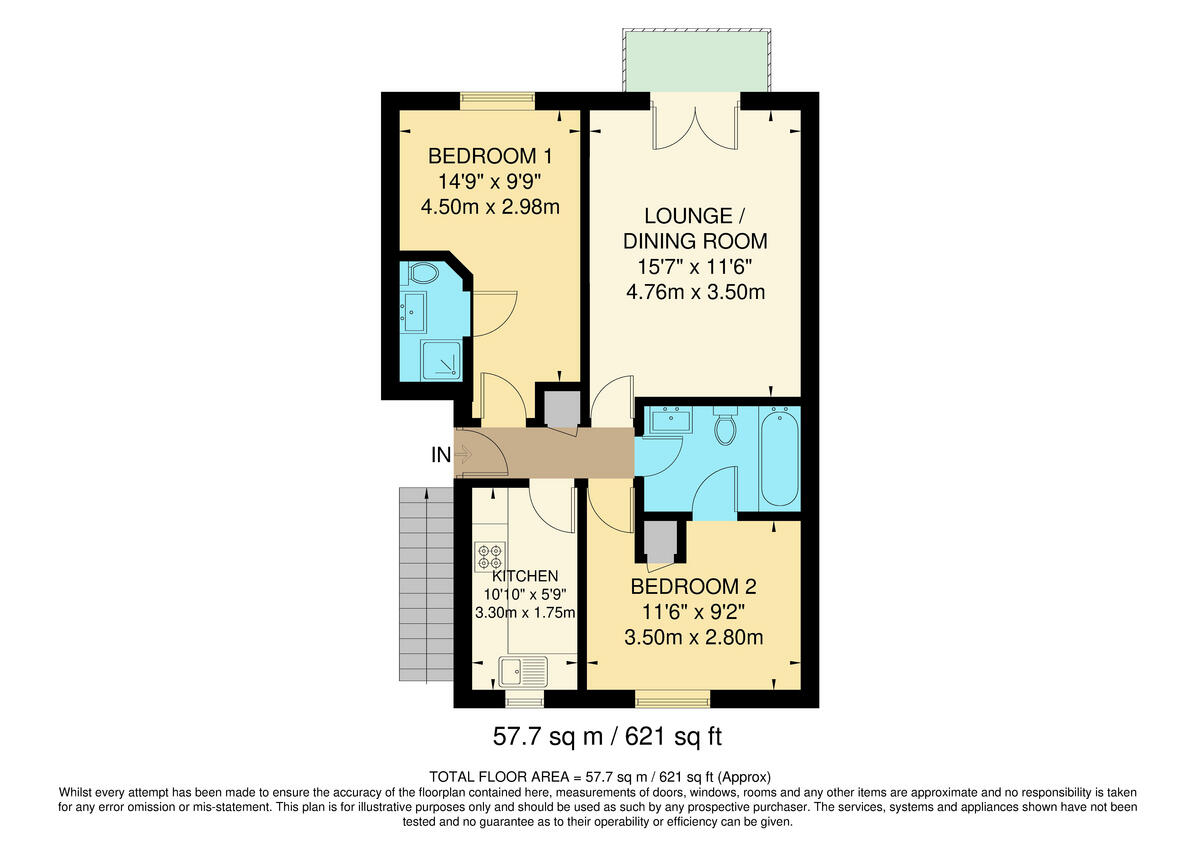 St. Vincent's Court, Brighton Marina, BN2 floorplan