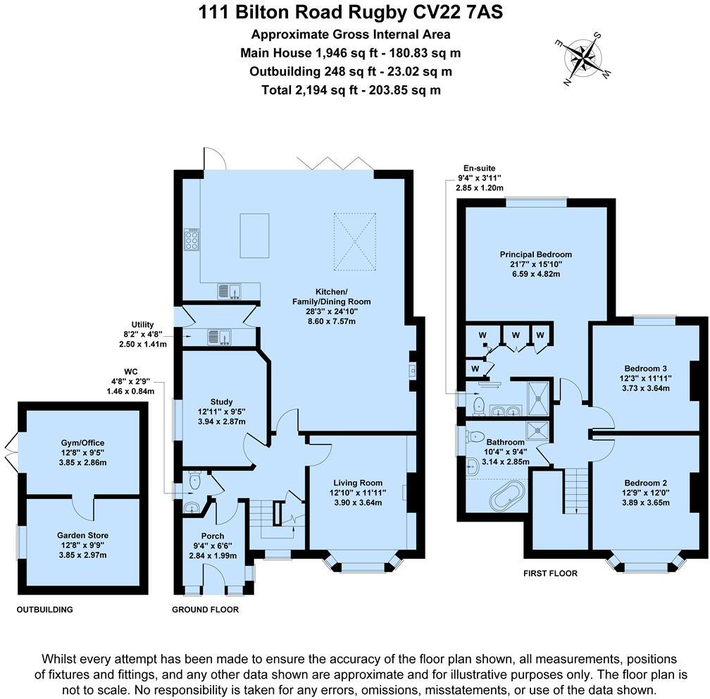 Bilton Road, Rugby, CV22 floorplan