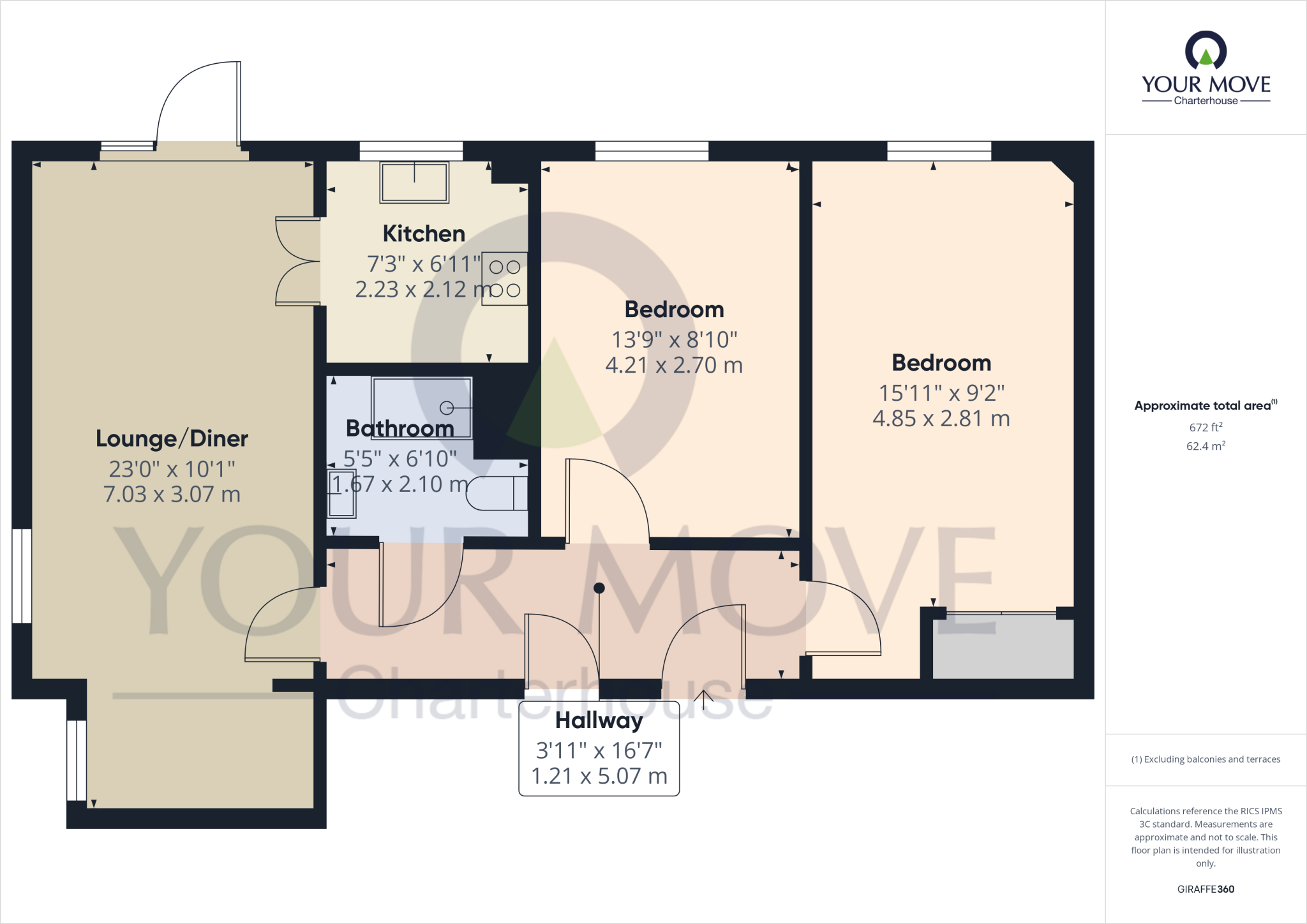 Harold Road, Margate, Kent, CT9 floorplan