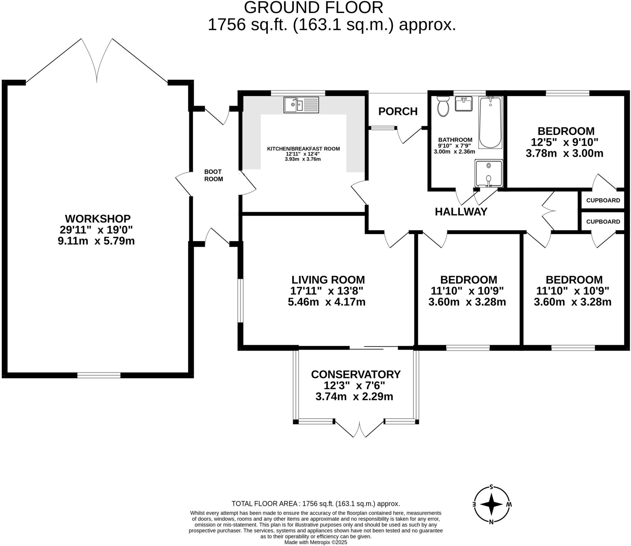 St. Pauls Road South, Walton Highway, Wisbech floorplan