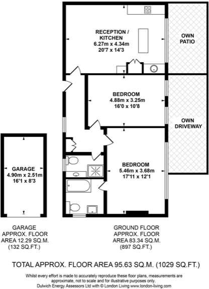 Heathfield Road, Keston, Kent, BR2 6BB floorplan