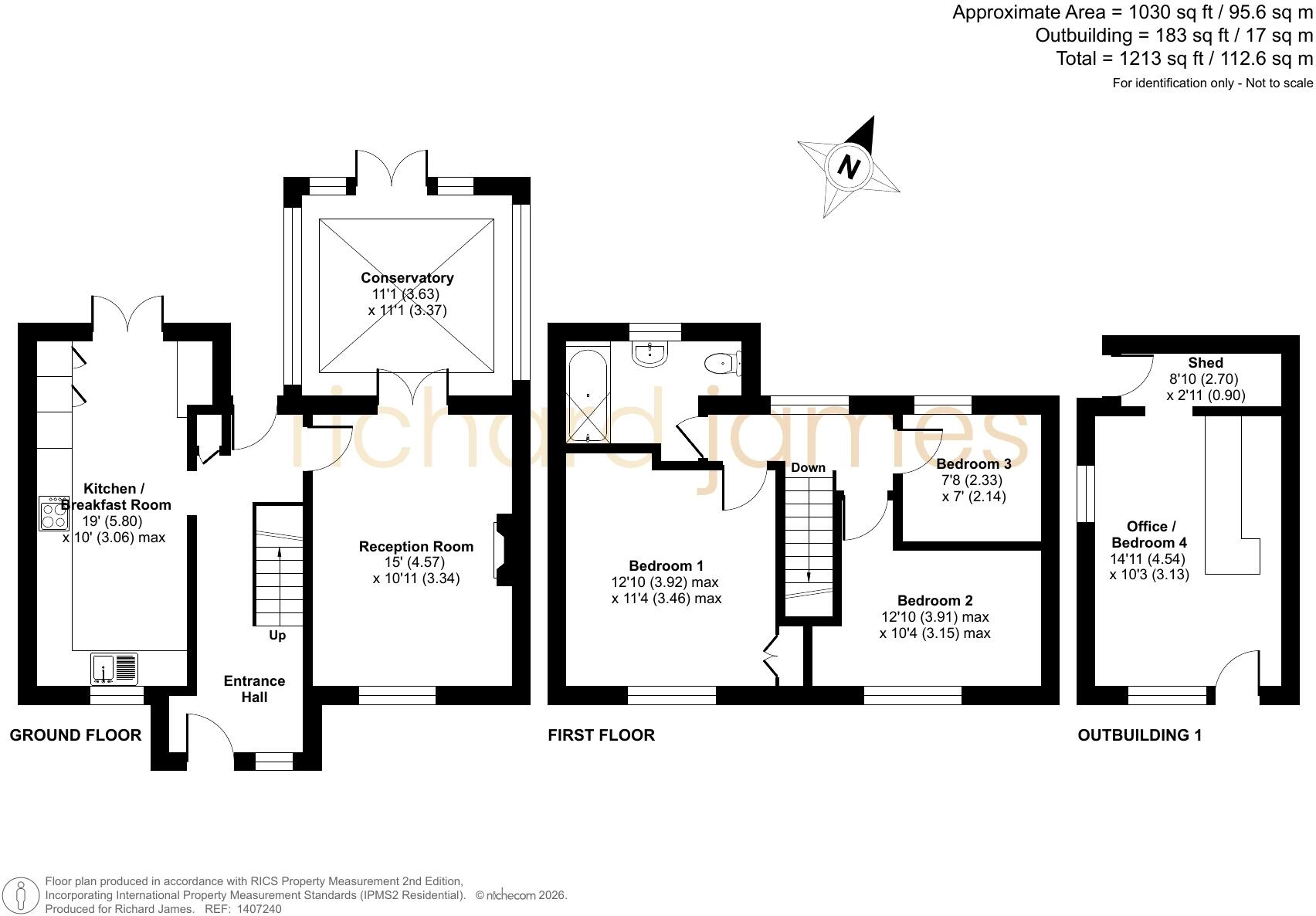 Lancaster Square, Lyneham, SN15 floorplan