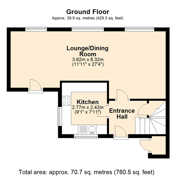 10 Sylveser Court Beverley, HU17 8DZ floorplan