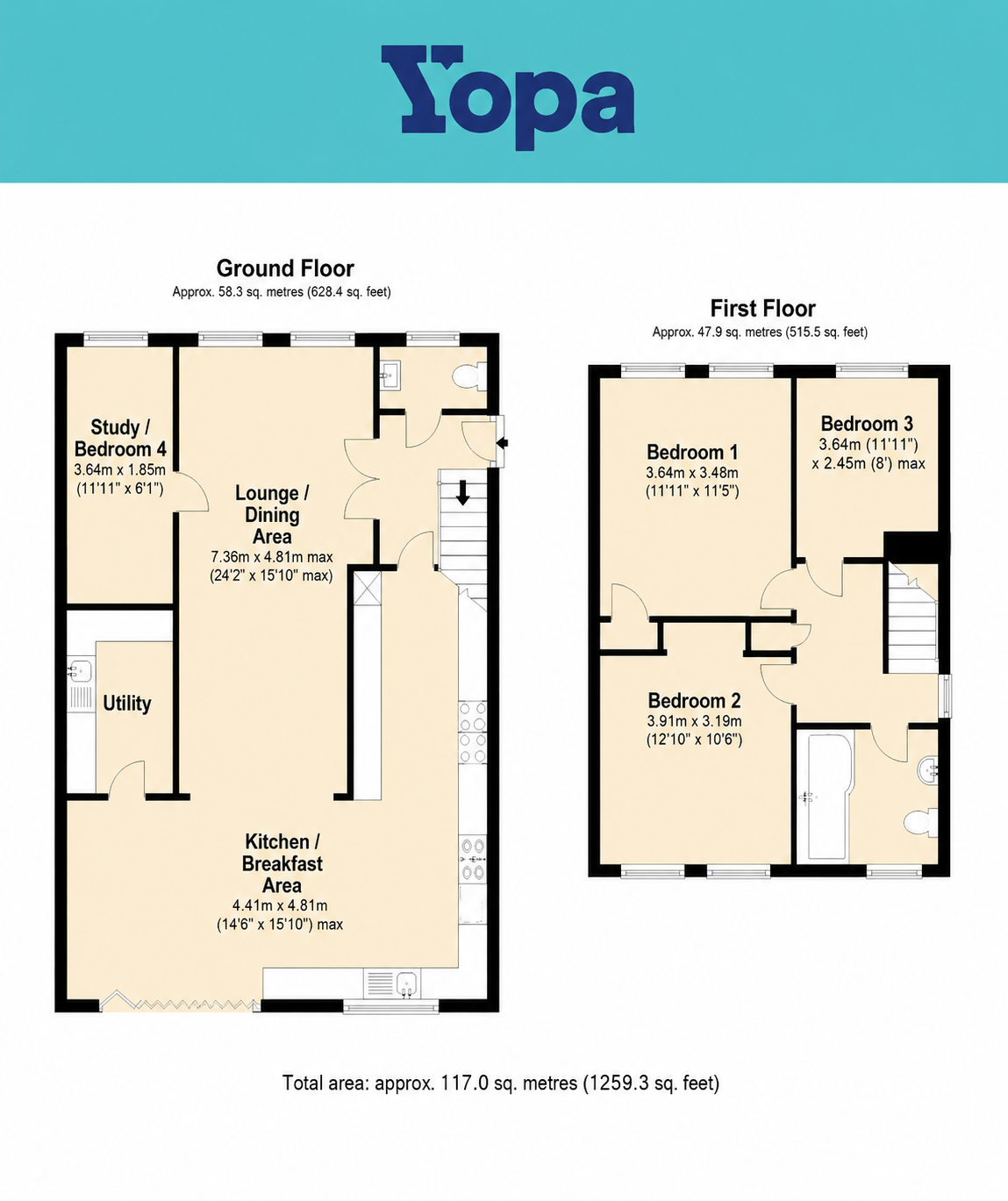 Neptune Gardens, Leighton Buzzard, LU7 floorplan