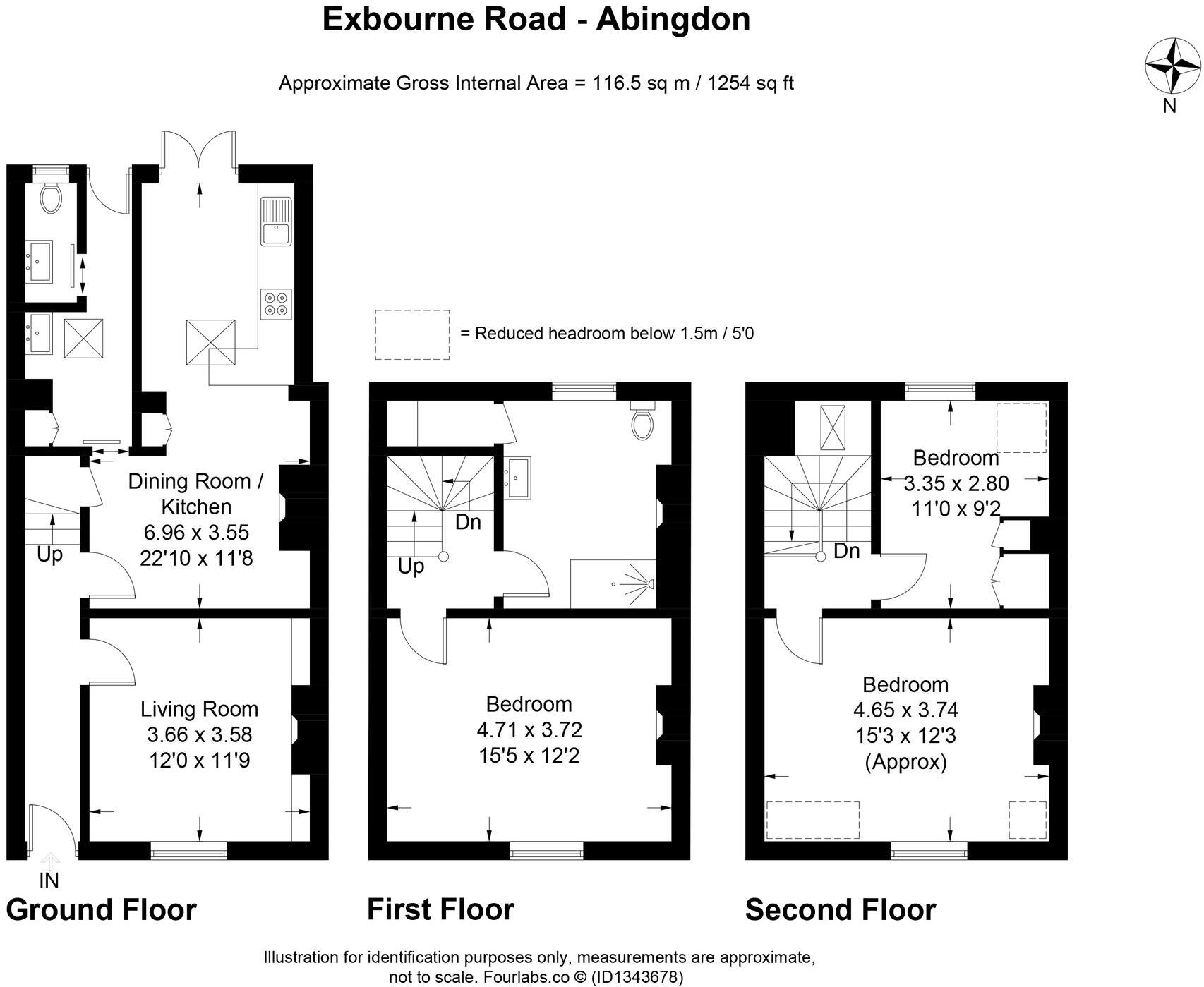 Exbourne Road, Abingdon, OX14 floorplan