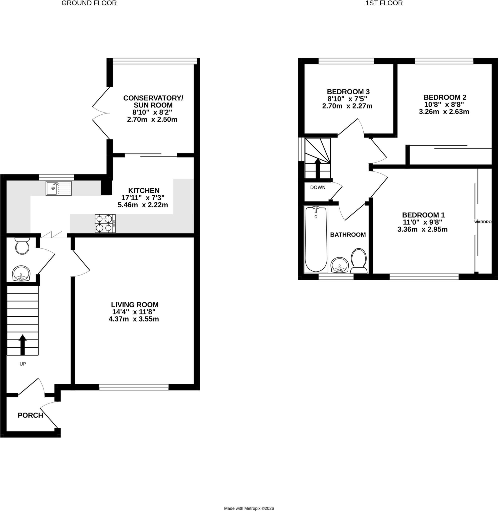 Redwood Close, Exmouth, Devon floorplan
