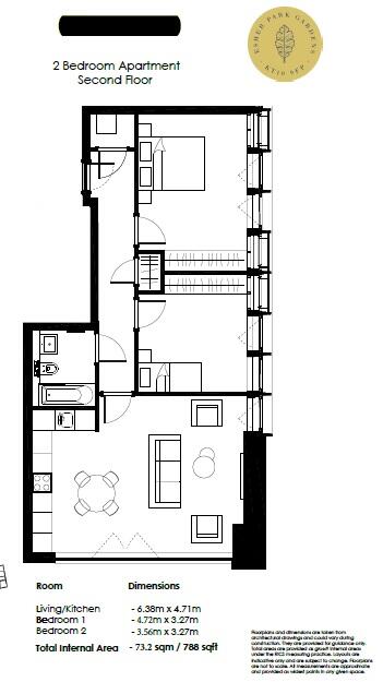 Littleworth Road, Esher KT10 floorplan