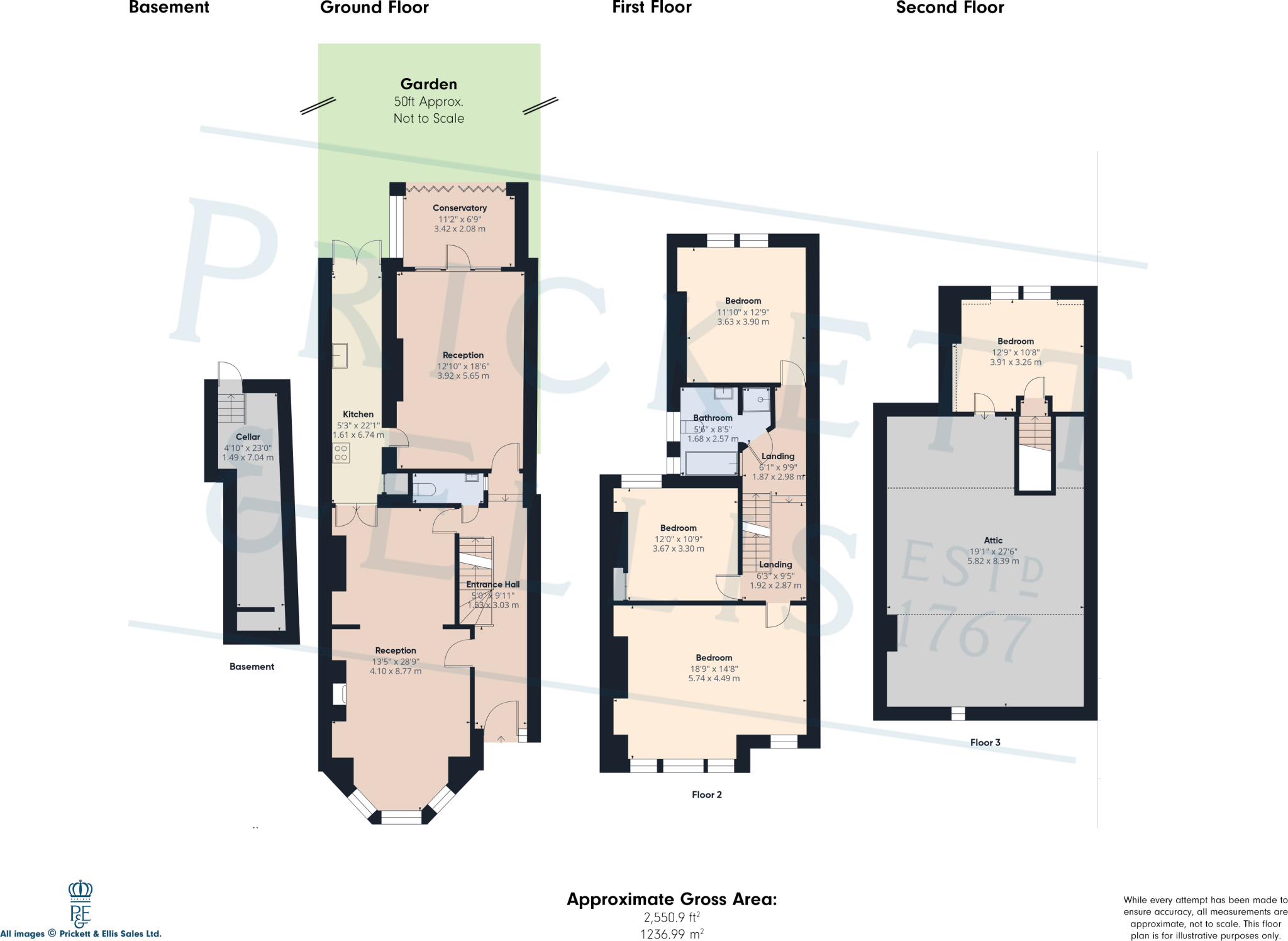 Cranbourne Road, Muswell Hill, London, N10 floorplan