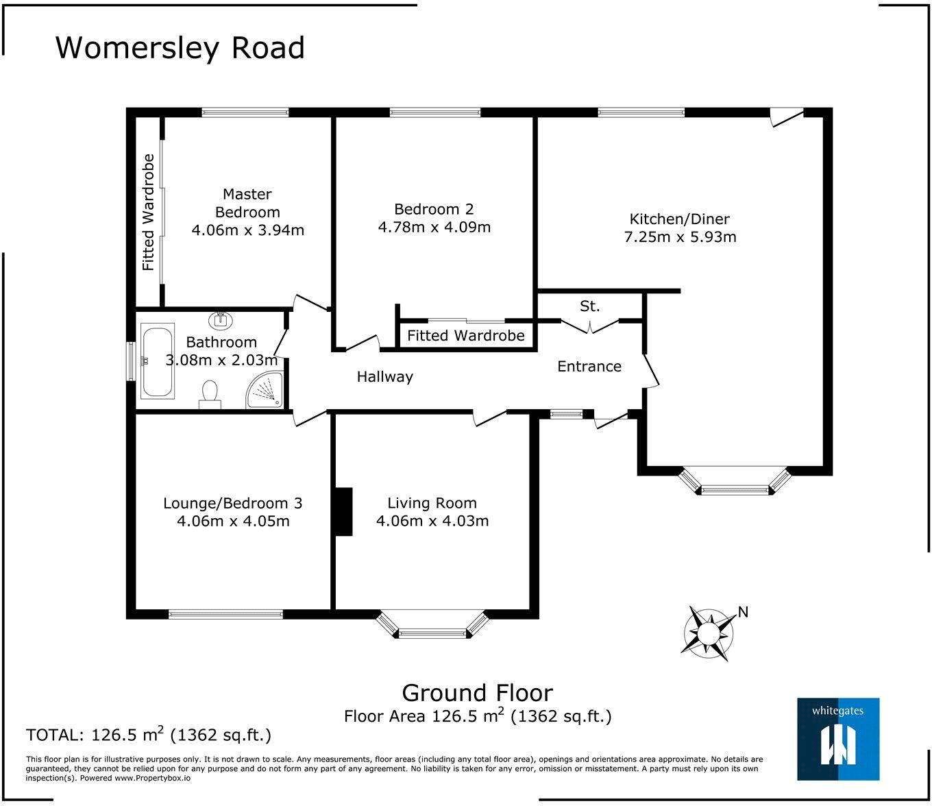 Womersley Road, Knottingley, West Yorkshire, WF11 floorplan