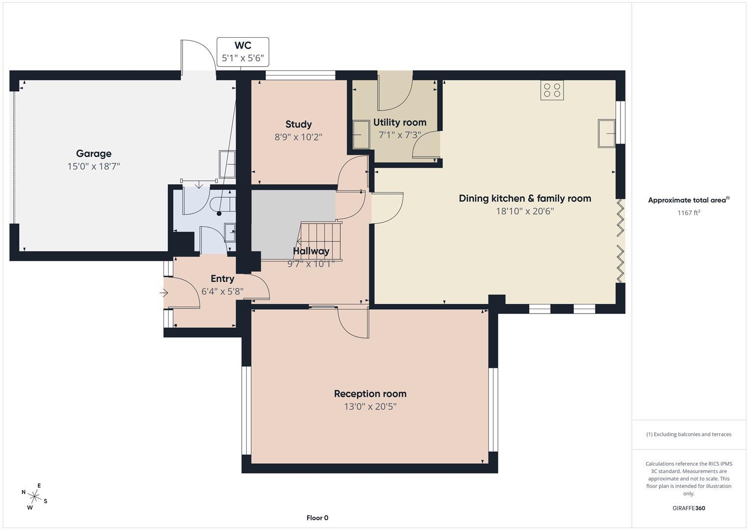 Earnshaw Way, Whitley Bay floorplan