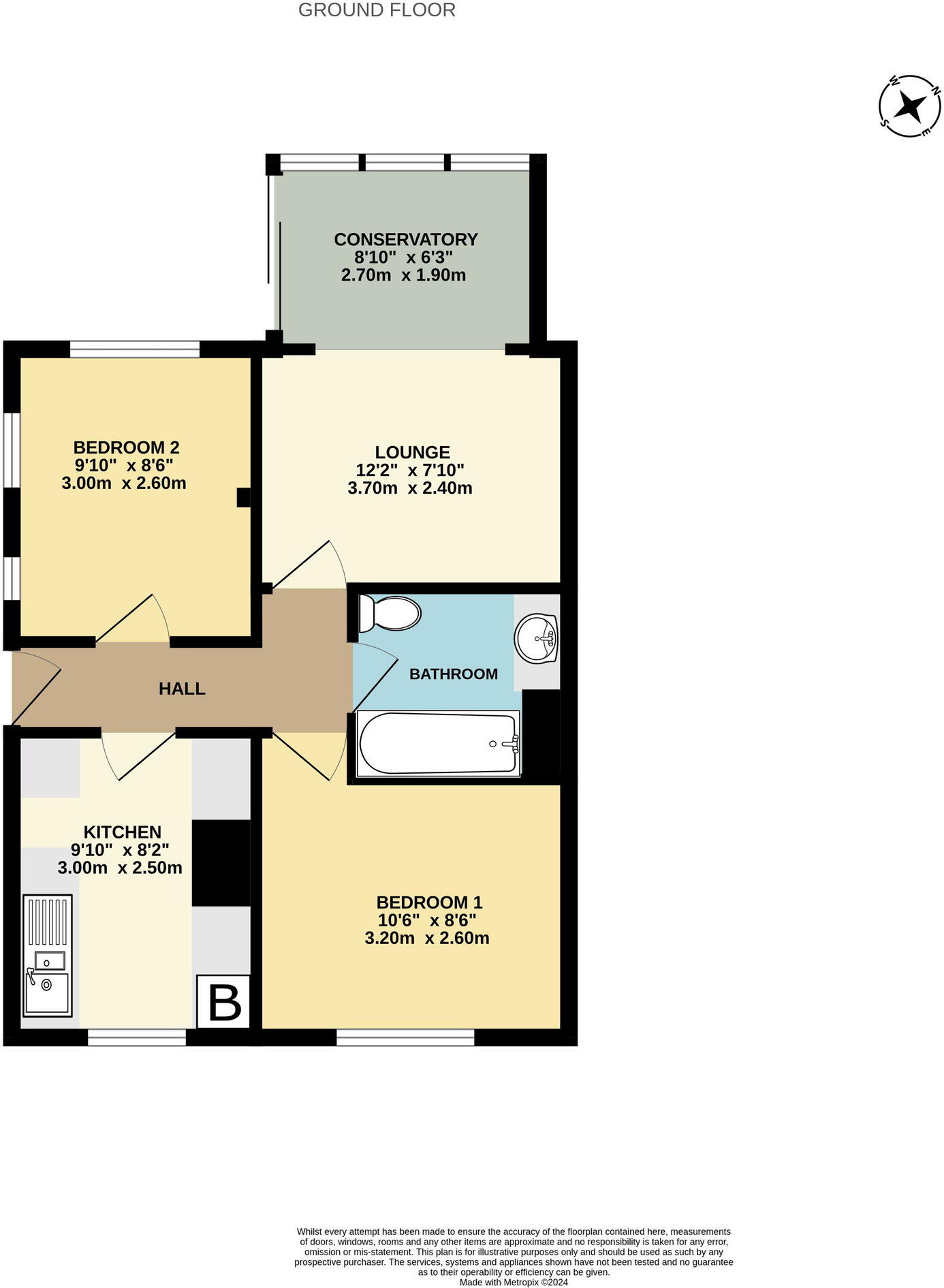 Meadow Road, Budleigh Salterton, EX9 floorplan