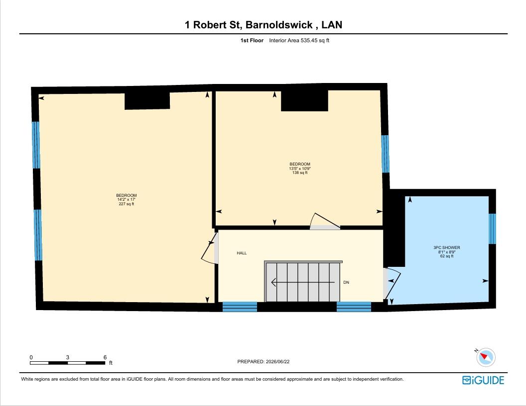 Robert Street, Barnoldswick, Lancashire, BB18 floorplan