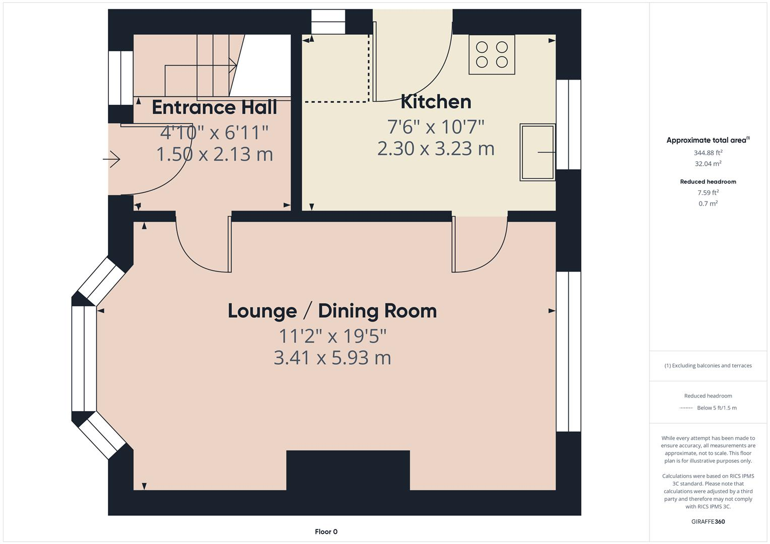 Victoria Park Road, Buxton floorplan