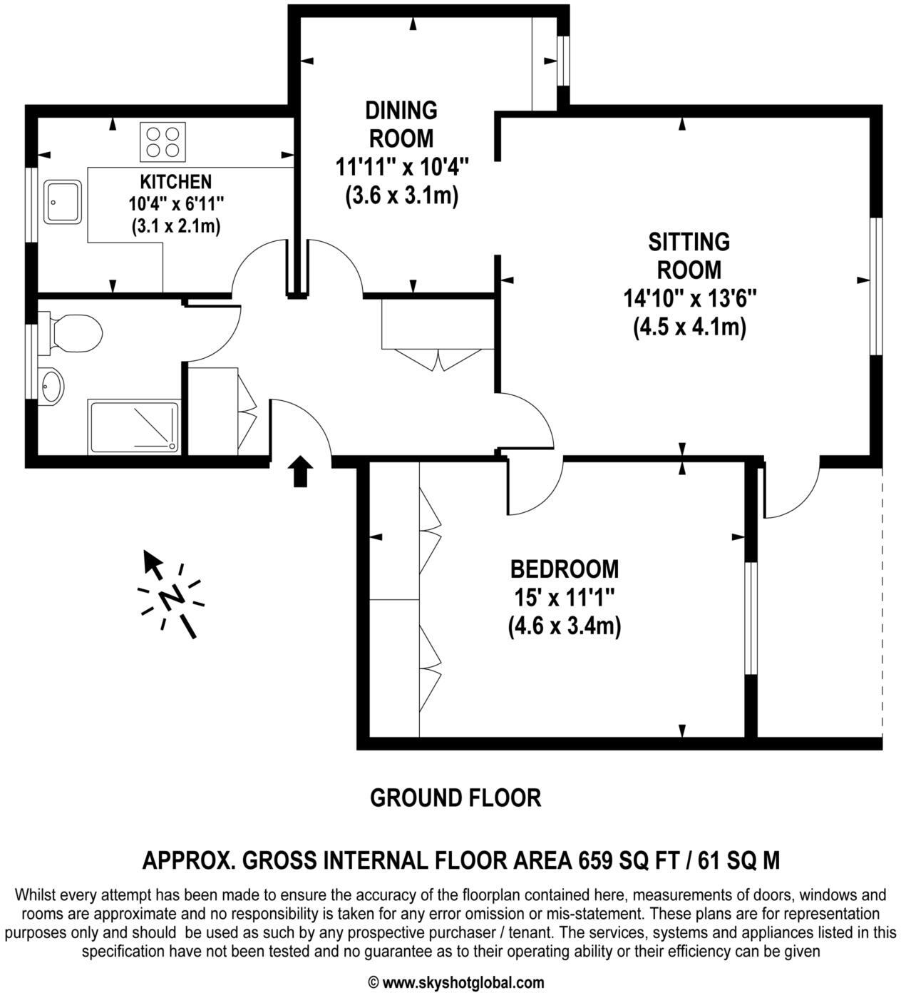 Clarefield Court, Ascot floorplan
