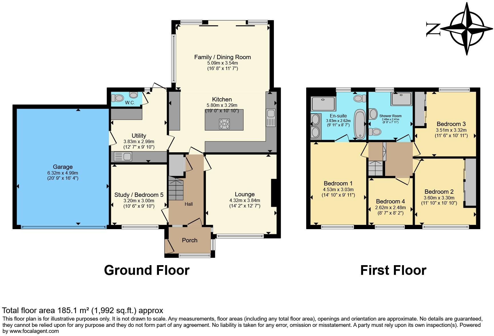 Grasmere Road, Chester Le Street, DH2 floorplan