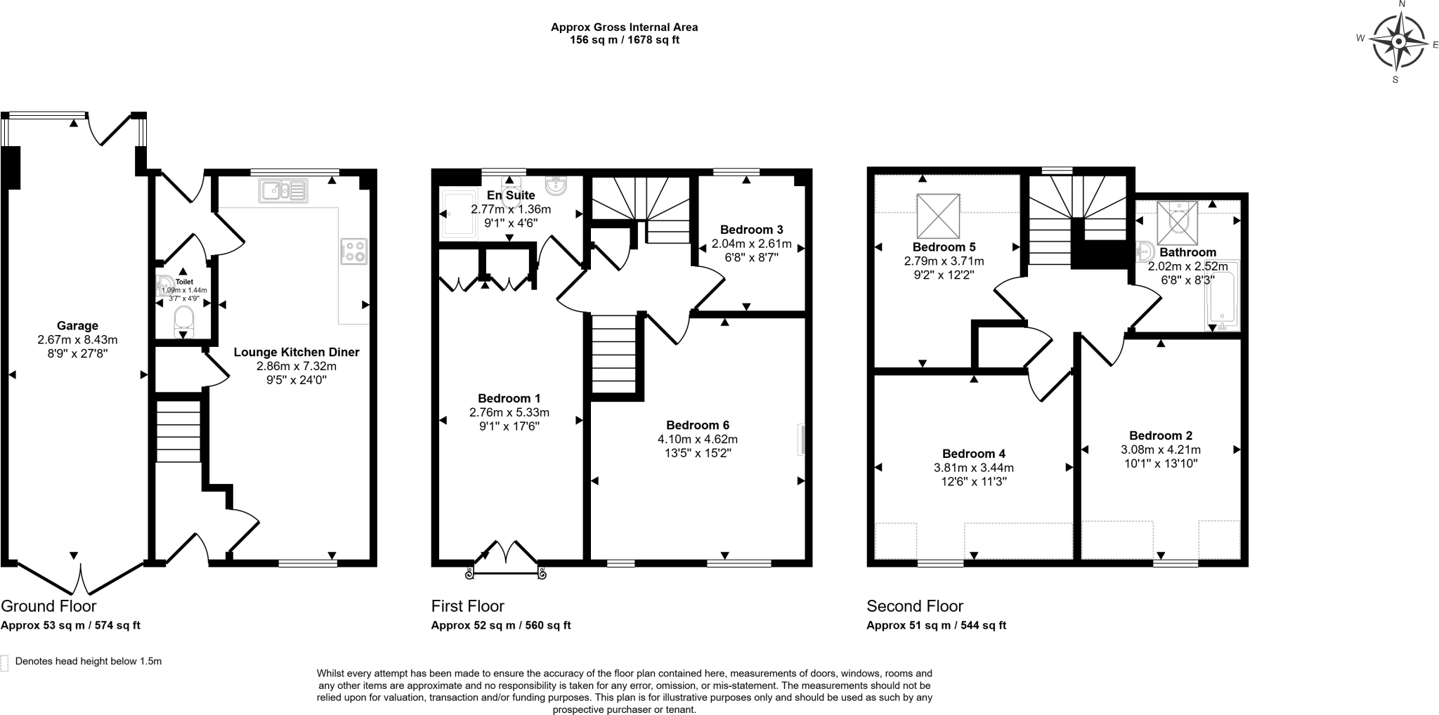 Storey Crescent, Hawkinge, Kent floorplan