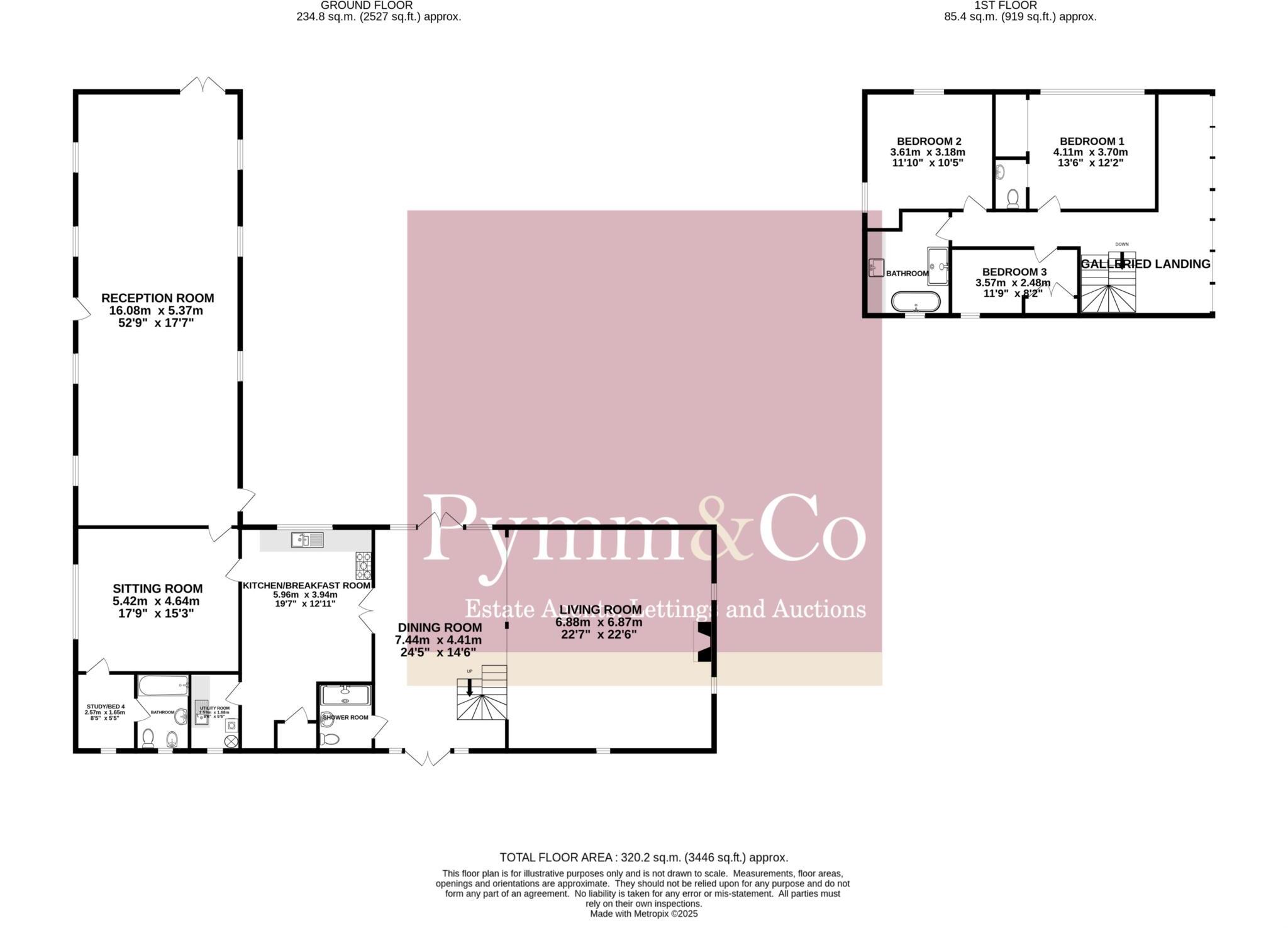 Stoke Road, Caistor St Edmund floorplan