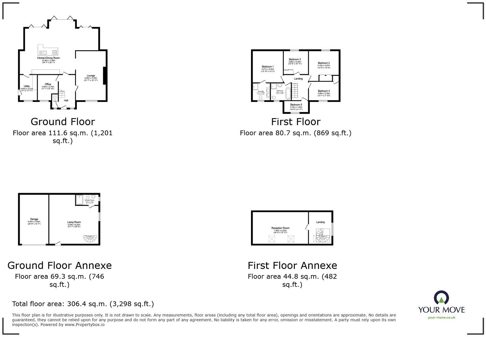 16, Chetwynd Road floorplan
