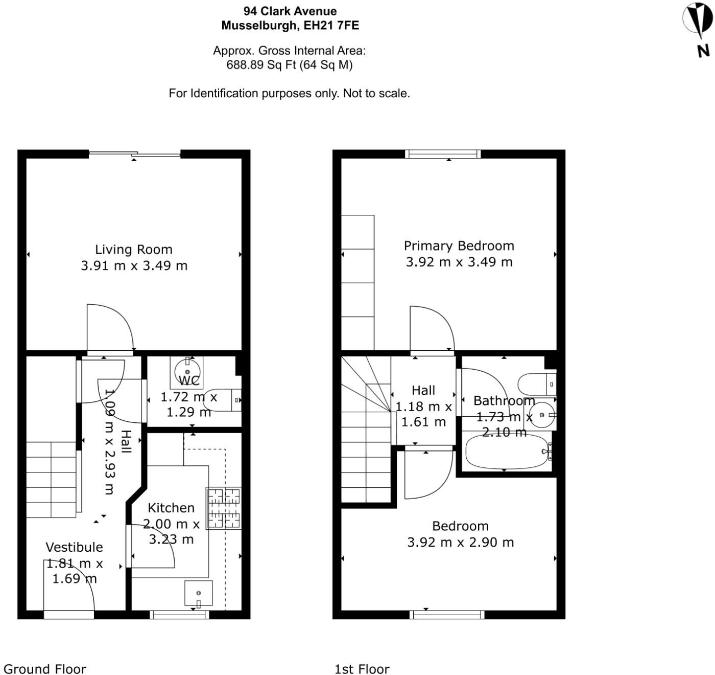 Clark Avenue, Musselburgh, East Lothian, EH21 floorplan