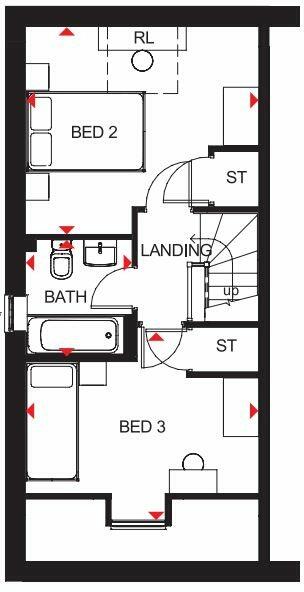 Great Holmes, Marston Park floorplan