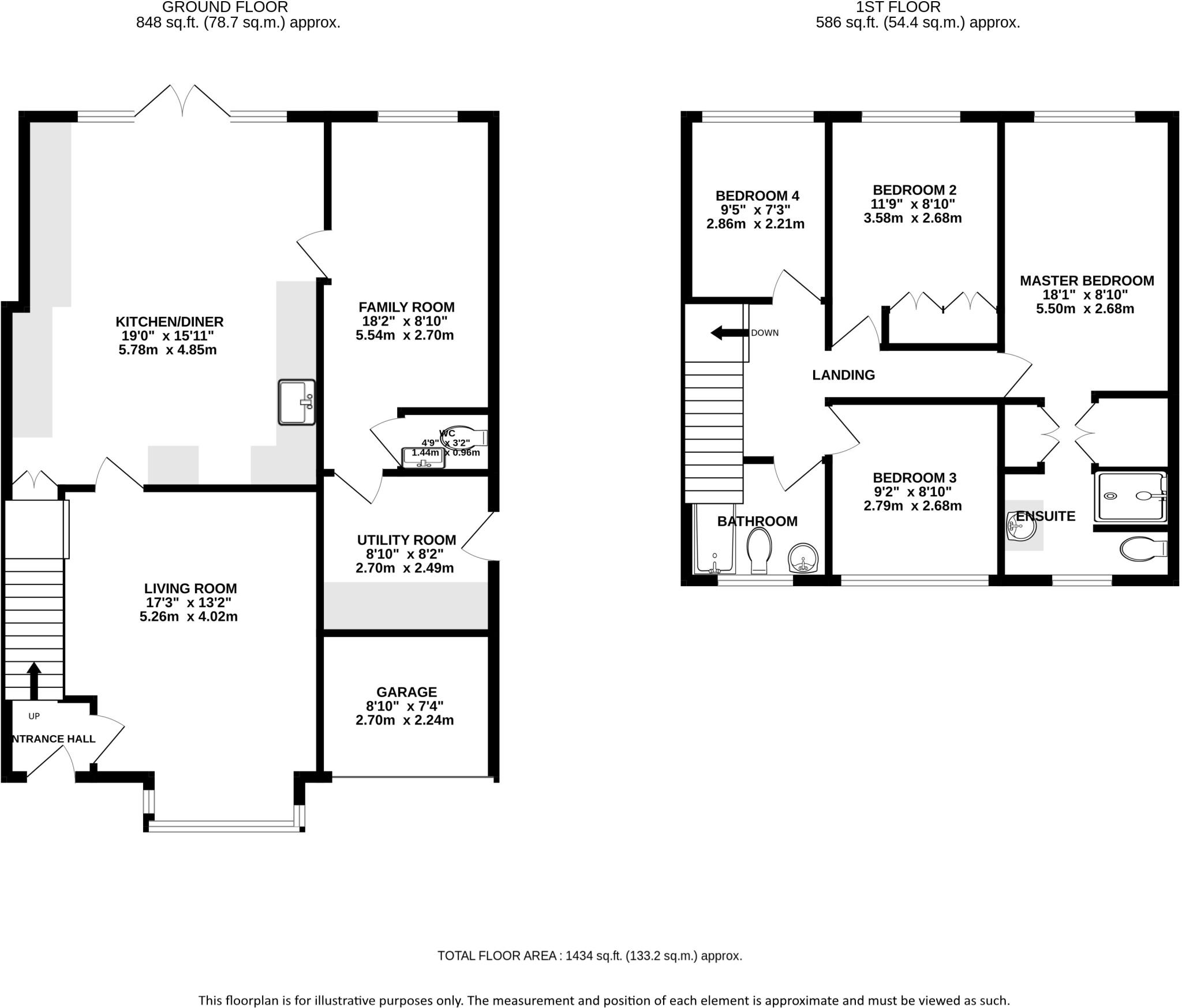 Wheatlock Mead, Redbourn, St. Albans, AL3 floorplan