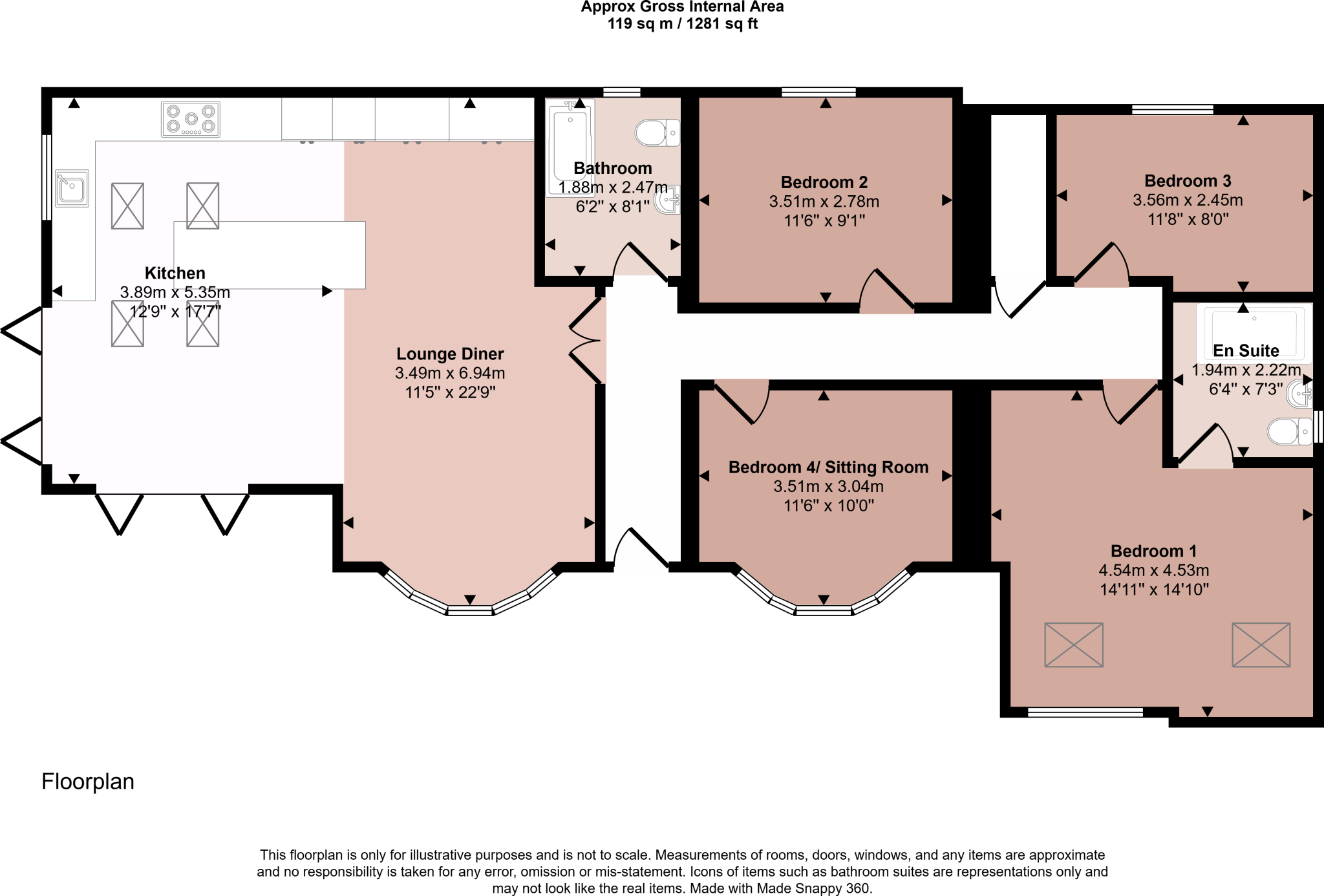 Riverside Road, Melton Mowbray, Leicestershire floorplan