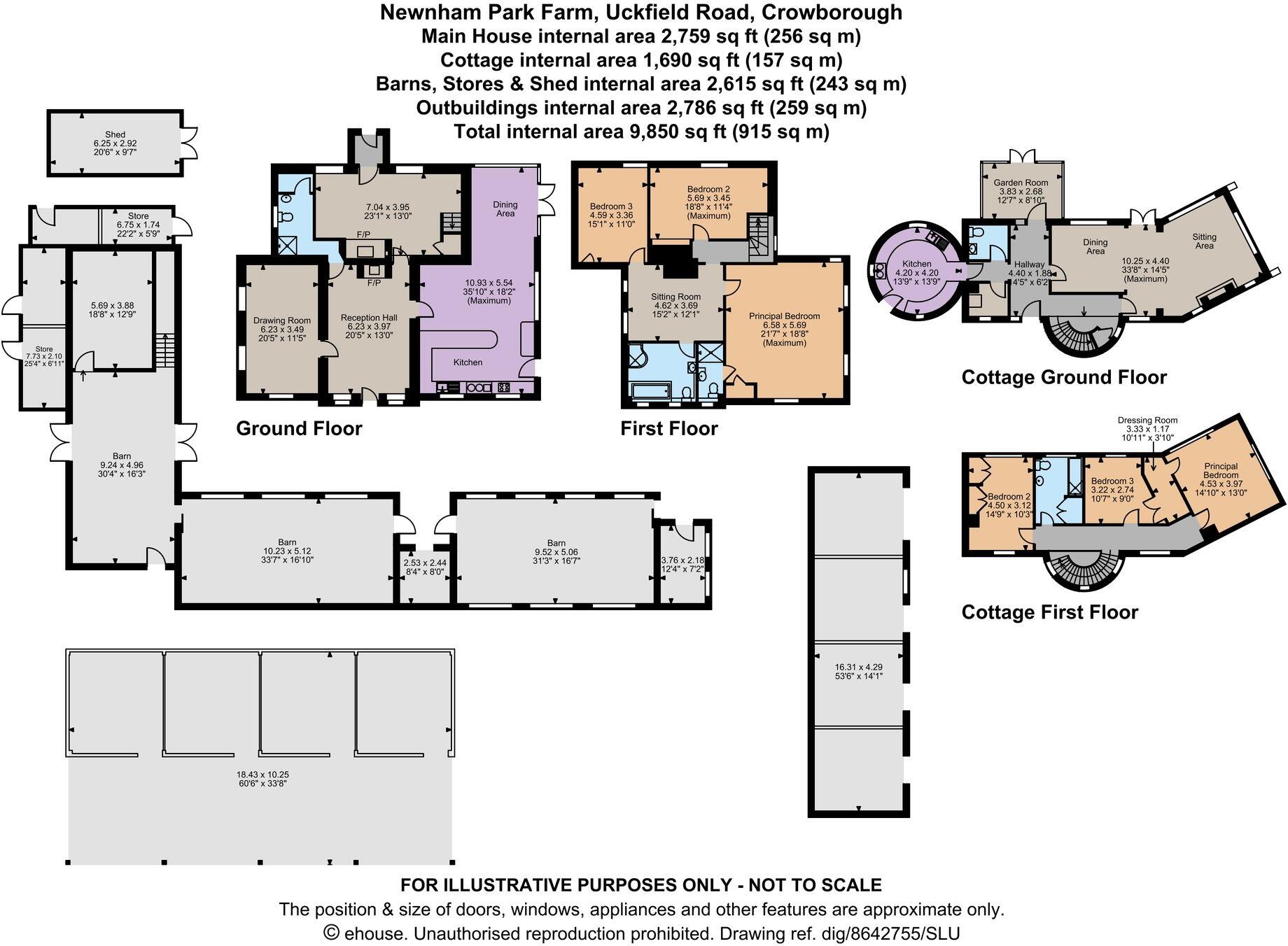Uckfield Road, Crowborough, TN6 floorplan