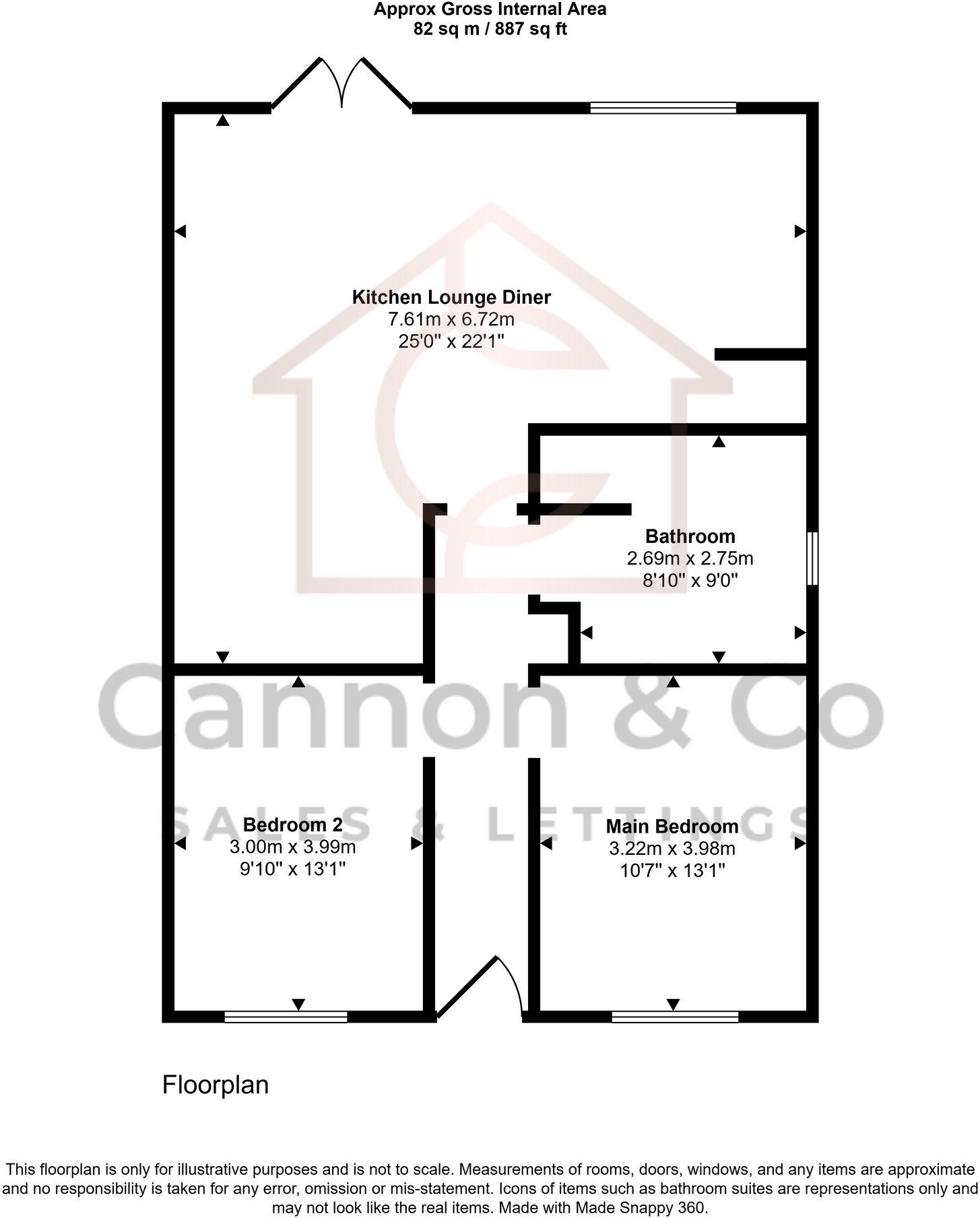 Colesdale Close, Whittlesey, Peterborough, Cambridgeshire floorplan