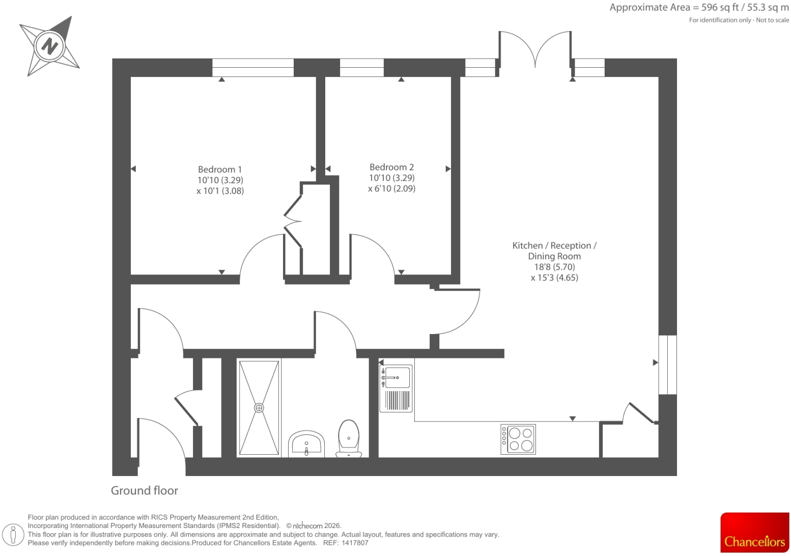 London Road, Bagshot floorplan