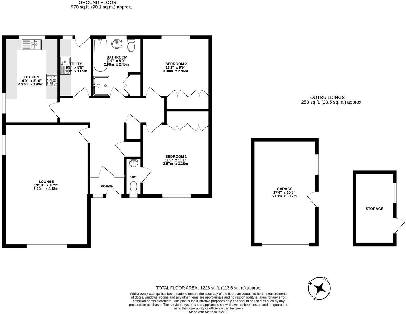 Coach House Gardens, Scawby floorplan