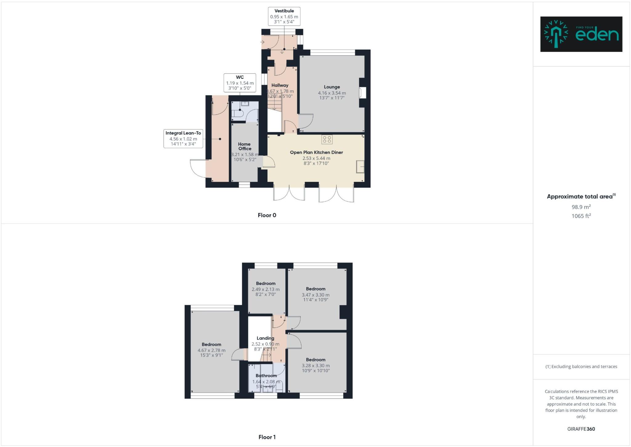 Oxford Drive, Halewood, Liverpool. floorplan