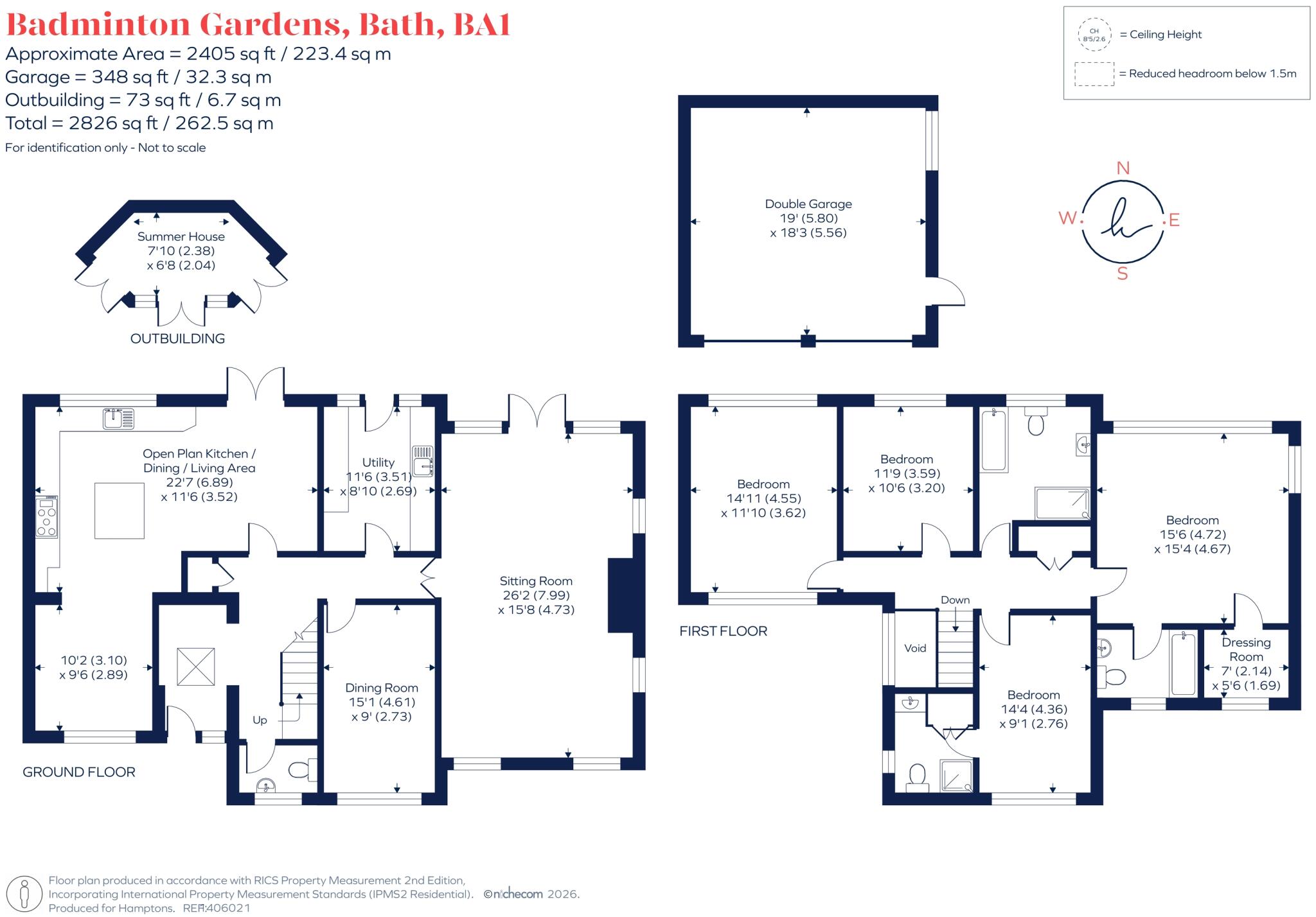 Badminton Gardens, Bath, BA1 floorplan