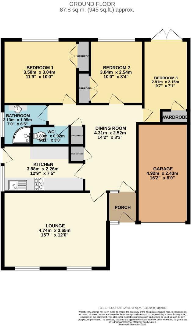 Grebe Close, Mildenhall, Bury St. Edmunds floorplan