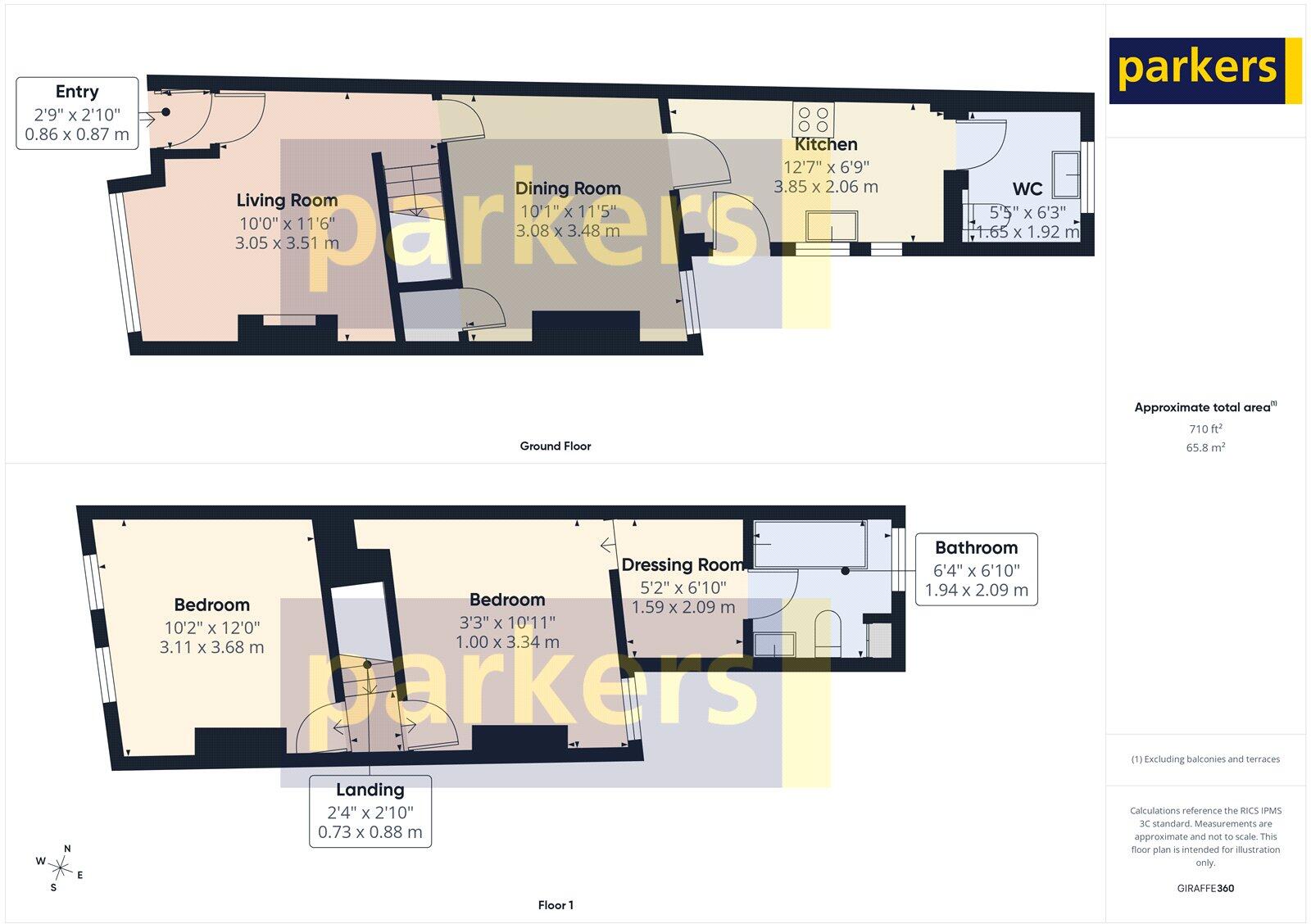 Wykeham Road, Reading, Berkshire, RG6 floorplan