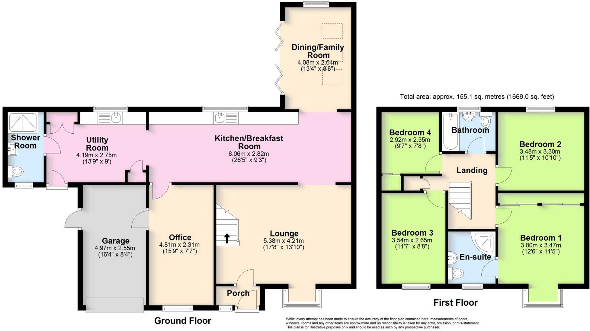 Prince William Close, Findon Valley, Worthing, West Sussex, BN14 floorplan