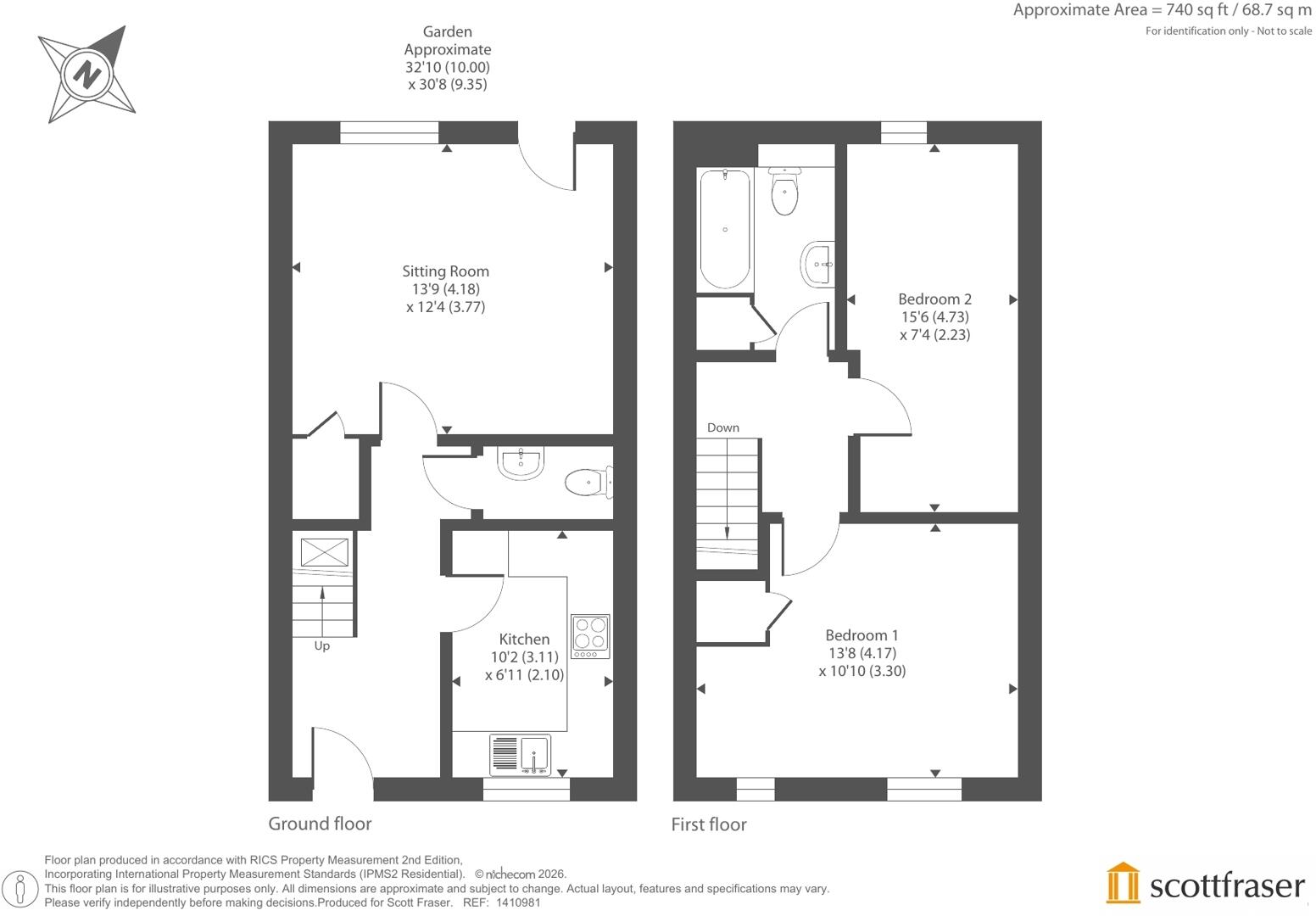Centenary Way, Witney, Oxfordshire floorplan