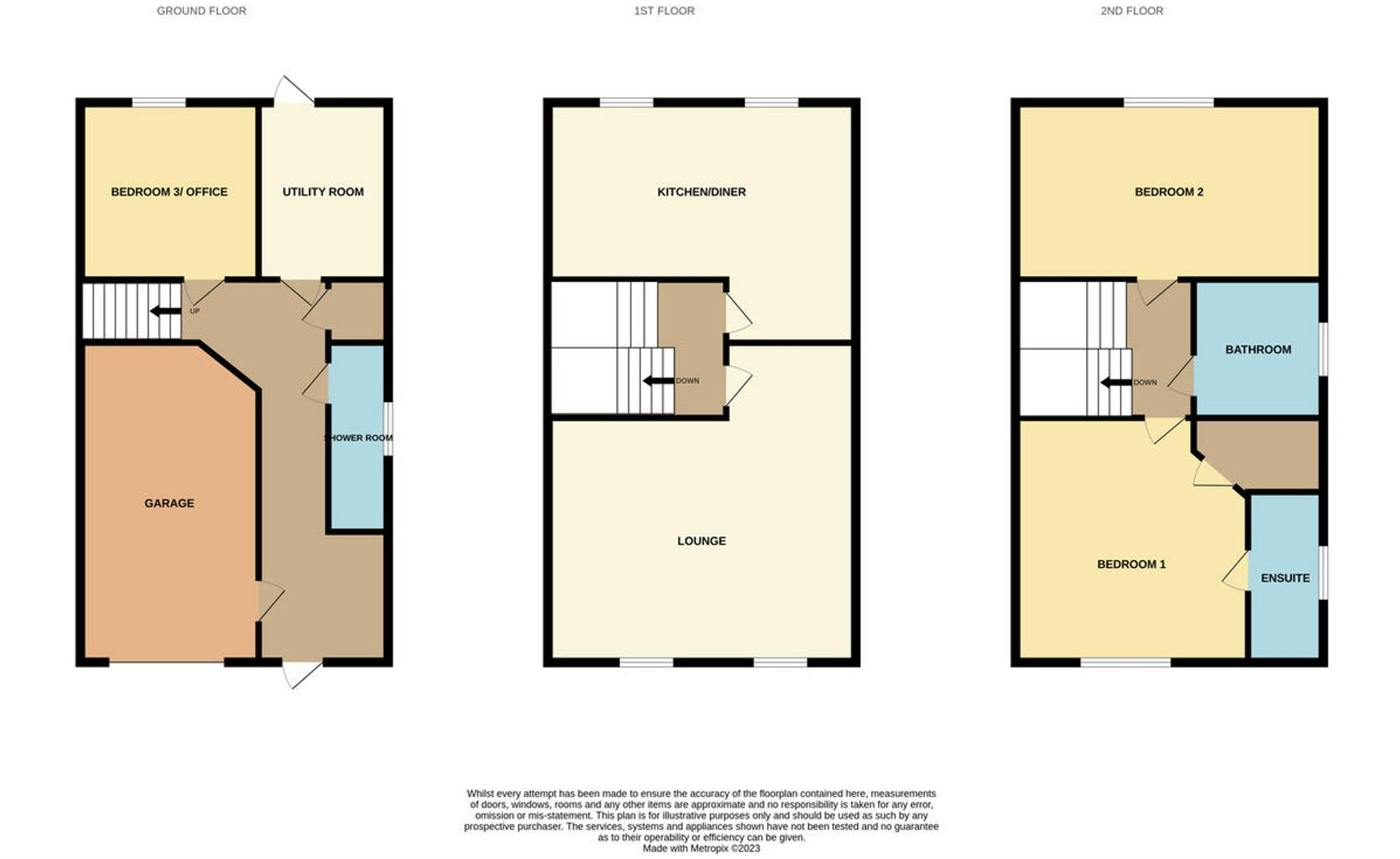 Scholars Way, Mansfield, NG18 floorplan
