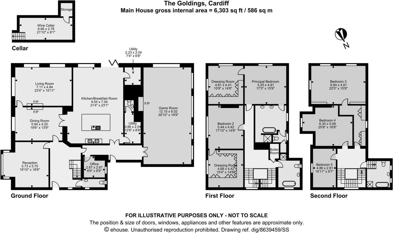 Peterston-Super-Ely,Cardiff,CF5 6LG floorplan