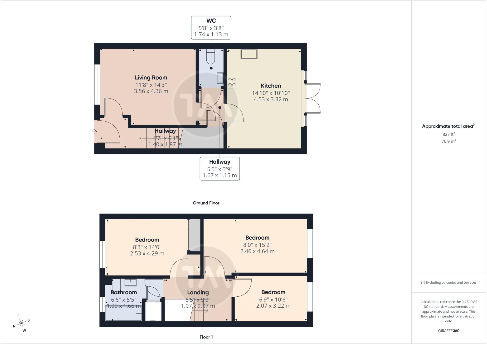 Hagger Close, Buntingford, Hertfordshire, SG9 floorplan