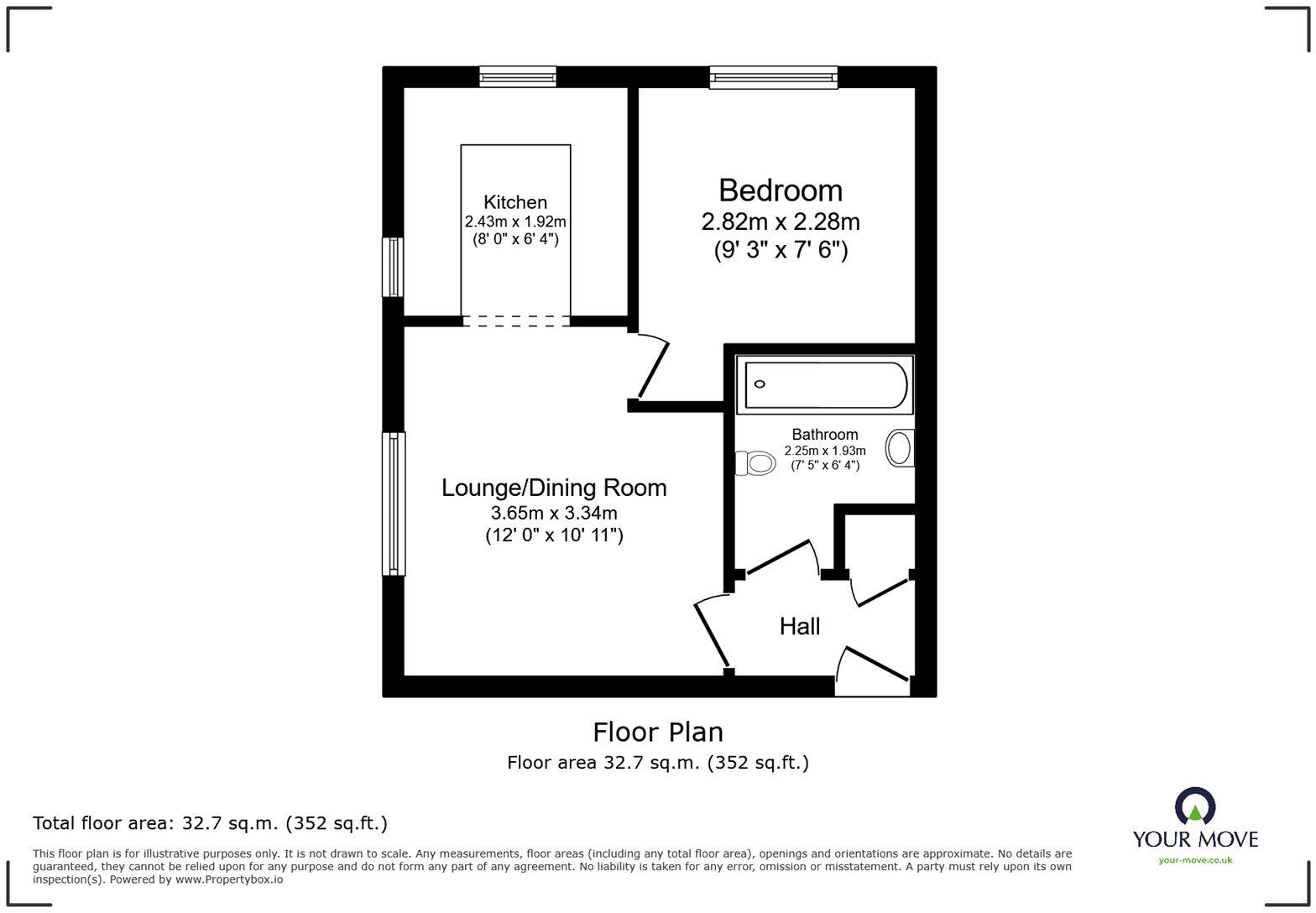 Kern Close, Southampton, City Of Southampton, SO16 floorplan
