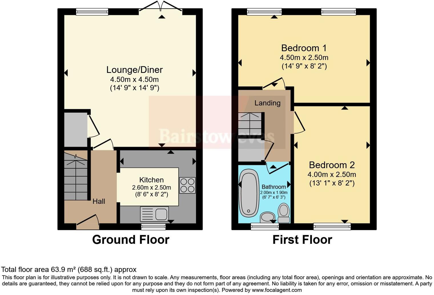 Whitethorn Close, Hednesford, Cannock, Staffordshire, WS12 floorplan
