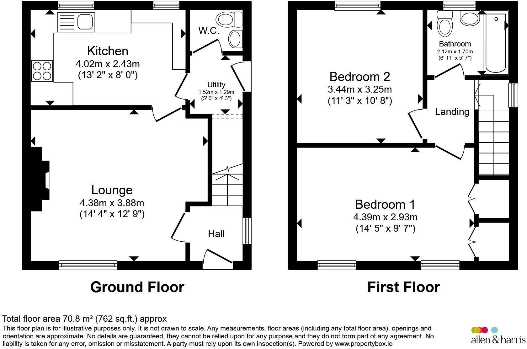 Skirsa Street, Glasgow floorplan