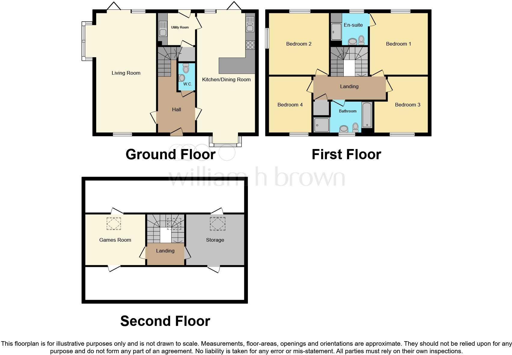 Rookery Close, Bicker, Boston floorplan