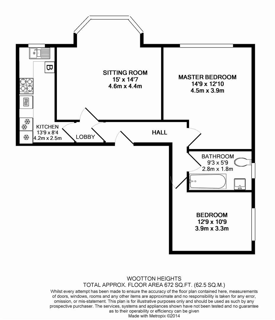 Bournemouth, Dorset BH1 1PJ floorplan