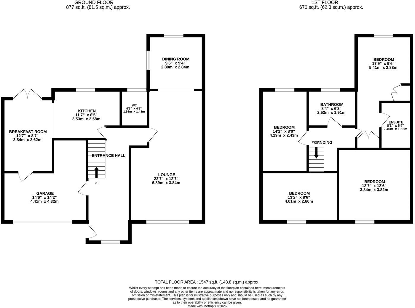 Avenue Road, Rushden floorplan