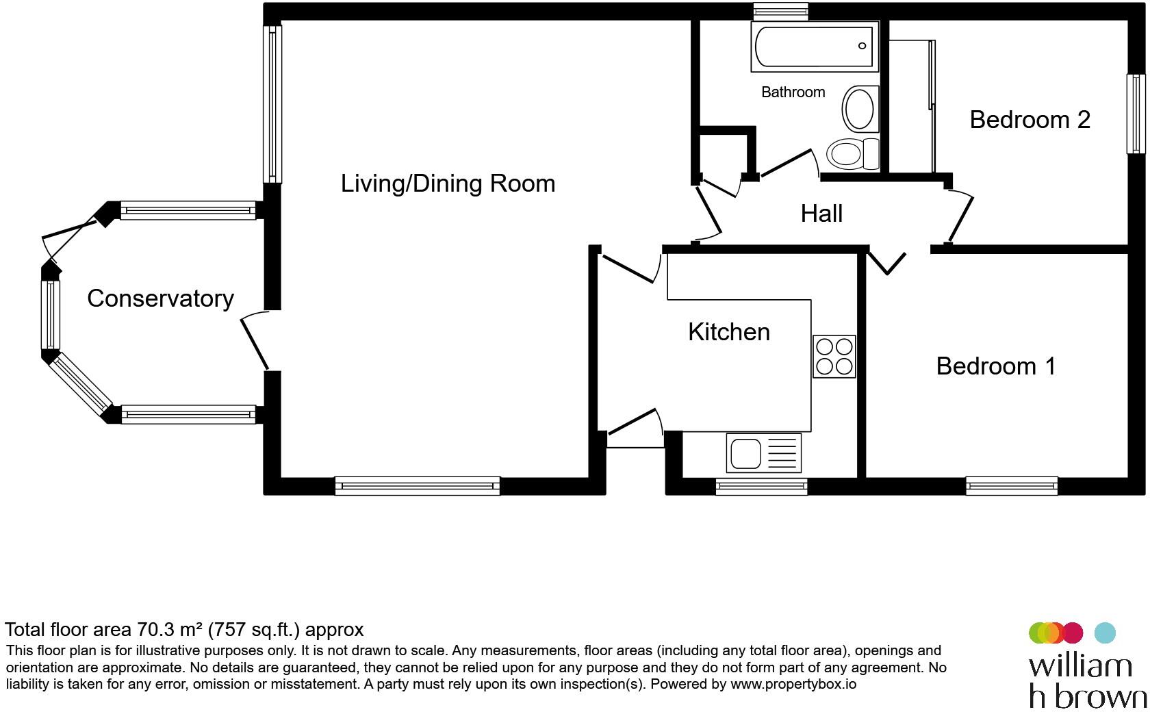 West Park Homes, Darrington, Pontefract floorplan