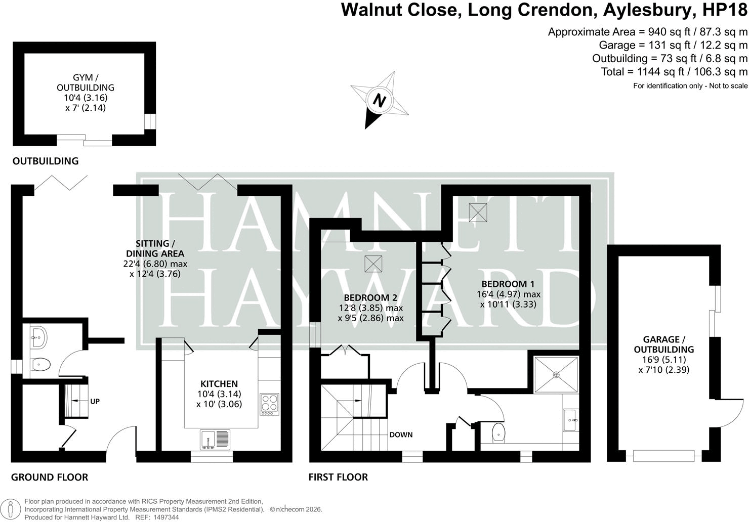 Long Crendon, Buckinghamshire floorplan