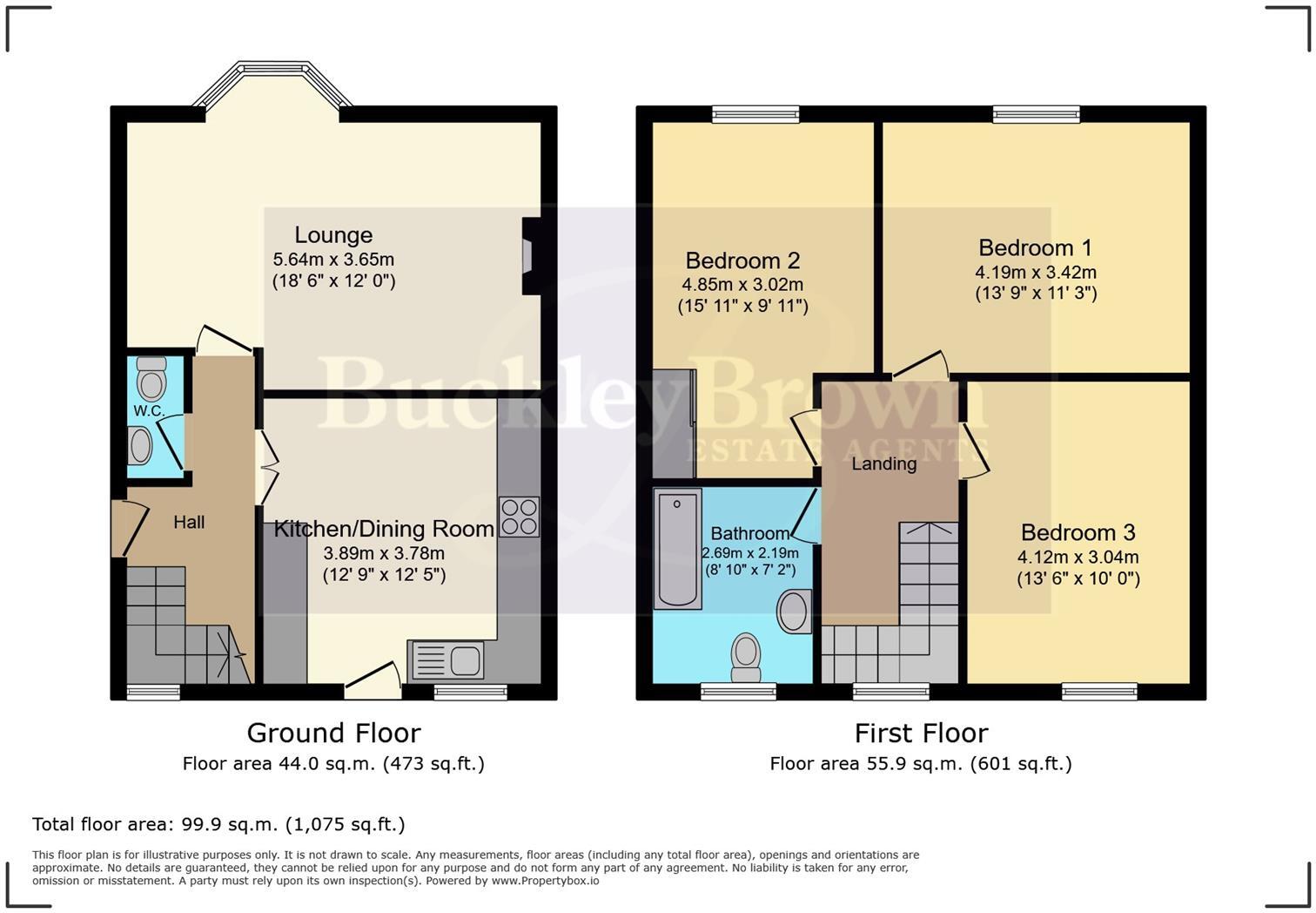 High Street, Eckington, Sheffield floorplan