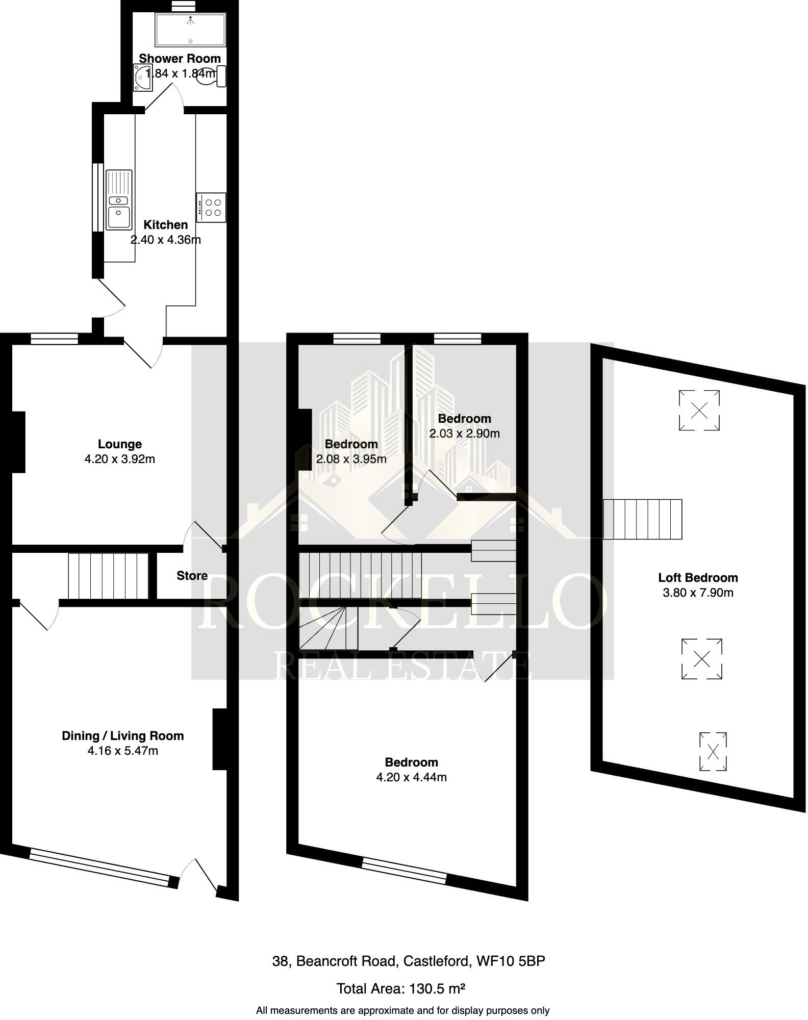 Beancroft Road, Castleford, Wakefield floorplan