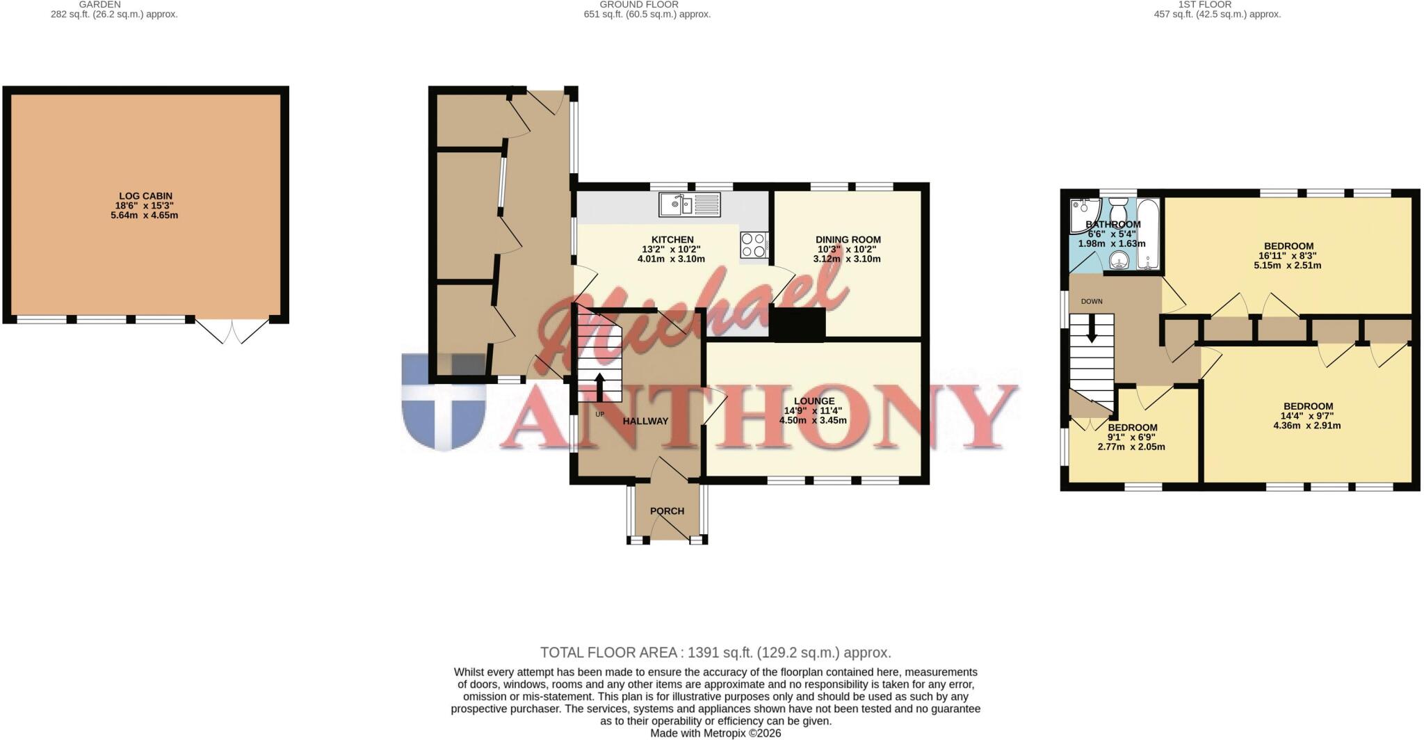 Whiteley Crescent, Bletchley, Milton Keynes floorplan